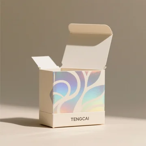 Cajas de embalaje de condones plegables personalizadas respetuosas con el medio ambiente, forro de esponja impermeable de gama alta para uso medicinal - Product Image 2