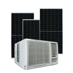 Solar Power Window Air Conditioner System 1.5 Ton Window Room Air Conditioner Portable Air Conditioner Window