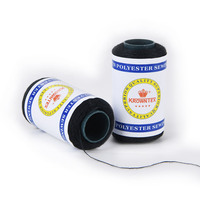 Hilo de coser 100% poliéster, Kit de hilo de cono pequeño para nigeriano, MH 30s/2 11g/tubo, venta al por mayor de fábrica