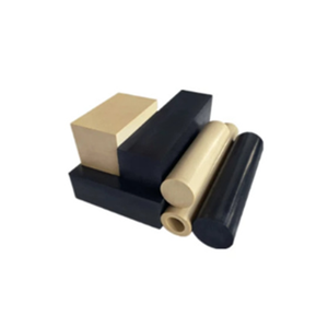 แผ่นพลาสติกป้องกันไฟฟ้าสถิตย์สีดำขาว ESD ราคาแท่ง <span class=keywords><strong>PEEK</strong></span> - Product Image 1