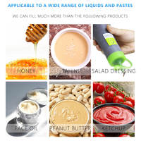 Machine à remplir la crème fouettée semi-automatique pneumatique en acier inoxydable, distributeur de crème à gâteau, remplisseur de crème à souffler