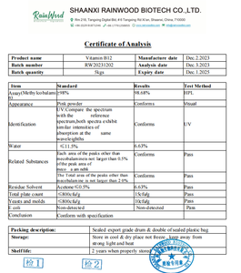 Rainwood <span class=keywords><strong>Vitamin</strong></span> B12 1% 98% Cyanocobalamin <span class=keywords><strong>Methylcobalamin</strong></span> Bubuk untuk Meningkatkan Energi & Metabolisme <span class=keywords><strong>Vitamin</strong></span> B12 1% <span class=keywords><strong>Methylcobalamin</strong></span> - Product Image 2
