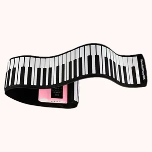 Moda di vendita calda personalizzata digitale 88 tasti tastiera Rollup portatile pianoforte organo elettronico