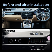 Navigasi GPS Otomotif Radio Mobil Layar Android Mobil Carplay Layar Sentuh 2k Monitor Mobil 10-24 Porsche Cayenne Macan Panamera