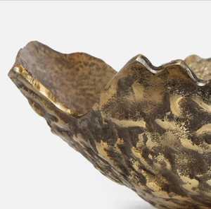 Bol en laiton personnalisé écologique fait à la main de vente chaude avec un bol de pièce maîtresse décoratif en laiton antique pour table de fête - Product Image 3