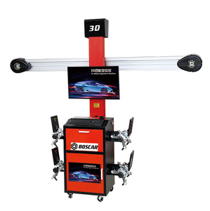 Alineador de Ruedas 3D con Seguimiento Automático para Taller, con Cámara Sony e Impresoras HP, Certificación CE - Product Image 1