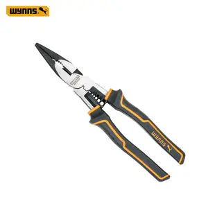 Wynns alicate longo multifuncional, ferramenta manual de cortar crv, corte diagonal, combinação de alicates