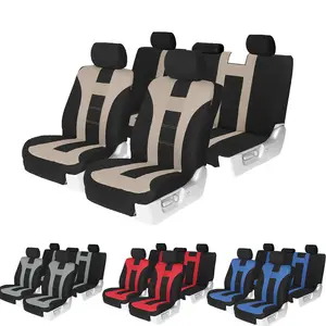 SC-KS102 हॉट बिक्री कस्टम डिजाइन किए गए पीसी कार सीट कवर सेट सार्वभौमिक ग्राहकों के लिए लक्जरी