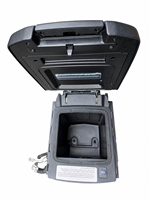 Boîte de rangement Haomi Luxury Land Cruiser Prado 150 pour camping, réfrigérateur de voyage, console centrale, noir