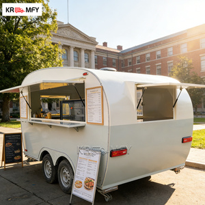 China Coffee Burger Cart Food Truck Mobile Frozen Warm for Sale Usa Food Kiosk Mobile <b>Kitchen</b> Hotdog BBQ Food Trailers - Product Image 1