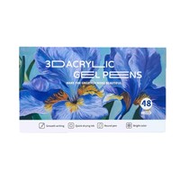 Stylo Gel Acrylique Coloré Neutre pour Journal, Style Instagram, Séchage Rapide, Pointe de 1,0 mm, Écriture Fluide, Pointe en Forme de Balle, Idéal pour Étudiants