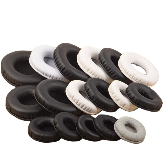 Smart Electronics 45/50/55/60/65/70/75/80/85/90/95/100/105/110MM Ear Pad Sponge In-ear Earphone Cover Earphone Accessories