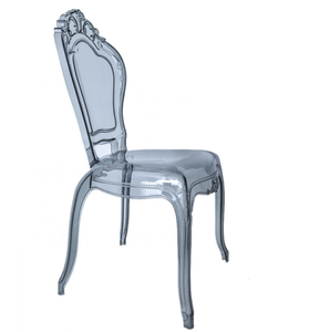 Silla de Resina de PC de Diseño Moderno para Exteriores, con Apariencia Antigua y Colores Ahumados, para Banquetes de Hotel, Fiestas y Eventos - Product Image 3