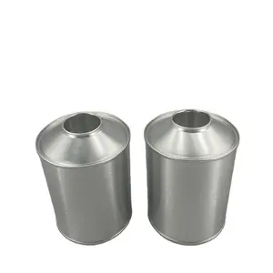 Factory Wholesale Quality Goods 1L Small Round Tin Can With Cheapest Price