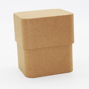 Wholesale HIgh Quality Packaging Box Recycle Cardboard Kraft Square Paper Tube Box