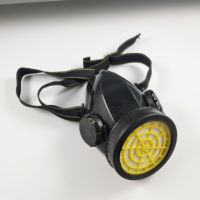 Demi masque respiratoire réutilisable personnalisé pour le soudage en atelier industriel, masque anti-poussière anti-gaz pour l'exploitation minière
