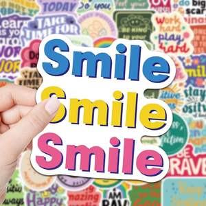 Autocollants en <span class=keywords><strong>vinyle</strong></span> mignons et durables avec des formes irrégulières pour la décoration de livres et de cahiers pour enfants, promotions - Product Image 1