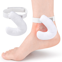Protège-cheville semi-circulaire en mousse, coussin de soutien doux, anti-abrasion, absorbant les chocs, protection complète pour la lymphodrainage