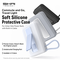 Étui de protection en silicone SIKAI pour Anker Zolo A1116 45w10000mAh, batterie externe magnétique, résistant aux chocs, anti-rayures, housse de voyage