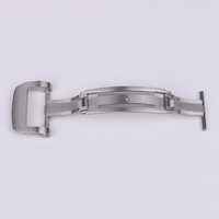 Dernier modèle de boucle de bracelet de montre réglable en acier inoxydable avec fermoir déployant pour bracelets de montre Blue Balloons 14/16/18 mm