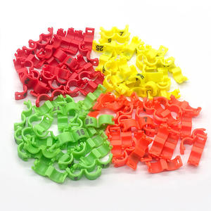 Kleurrijke 2,7 mm 3 mm 4 mm 4,5 mm 5 mm plastic open clip vogelbeenring papegaai vogelring band - Product Image 3