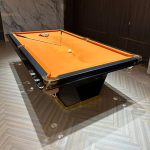 Mesa de Billar de Cristal Templado Irregular de Grado Competitivo, Diseñada para Torneos y Entretenimiento de Lujo en el Hogar - Product Image 2