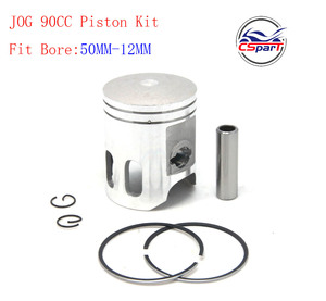 50mm 52mm 12mm Kit de anillo de pistón para correr 90CC 100cc Minarelli soleado <span class=keywords><strong>Keeway</strong></span> Roketa Scooter ATV Buggy - Product Image 2
