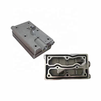 Couvercle de pompe de compresseur d'air à Double culasse de camion robuste HOWO SINOTRUK modèle VG1093130001 pièces de moteur VG1560130080-6