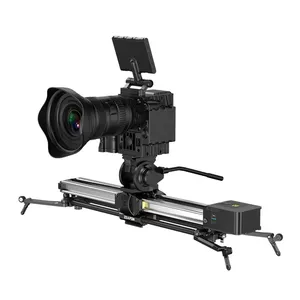 Zeapon Slider Rel Kamera DSLR, Kamera Mikro 2 E800 DSLR Ultra Senyap Motor Penggeser Jejak Jarak Ganda untuk Film Video dengan Kontrol Aplikasi