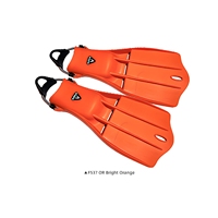 Palmes de plongée professionnelles V.dive réglables pour adultes, en caoutchouc/silicone, talon ouvert, unisexe, écologiques, durables, antidérapantes pour la natation