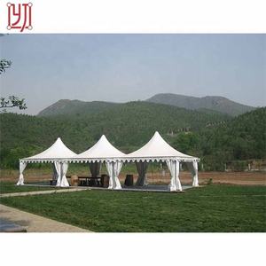 Aluminum 6x6m 8x8m Wedding Pagoda Beach <b>Tent</b> Waterproof PVC <b>Cover</b> PVC Fabric Side Double 5m Frame Exhibitions Parties <b>Tent</b> - Product Image 4