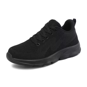 Zapatos para caminar cómodos para hombre, ligeros, con forro de malla transpirable, tela elástica, con forro de malla transpirable, zapatos casuales. - Product Image 1