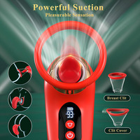 Wasserdichter USB-Aufladbarer Vibrator für Frauen LCD-Display Klitoris G-Punkt Saugvibrator Sexspielzeug