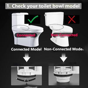 Válvula de tanque de <span class=keywords><strong>agua</strong></span> para inodoro, conjunto completo de válvula de <span class=keywords><strong>entrada</strong></span> de doble botón para inodoro, para inodoro, para el Sudeste Asiático - Product Image 6