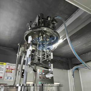 معدات الآلات الكيميائية 1000L <span class=keywords><strong>AILUSI</strong></span> معدات خط إنتاج مستحضرات التجميل ماكينة صنع مستحلب فراغ - Product Image 3