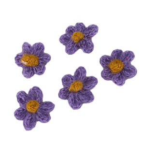 Fil à tricoter en mohair à six pétales pour artisanat DIY, accessoires pour cheveux, vêtements et chaussures pour enfants, doux, unisexe, pour tout-petits de 7 à 12 mois - Product Image 5