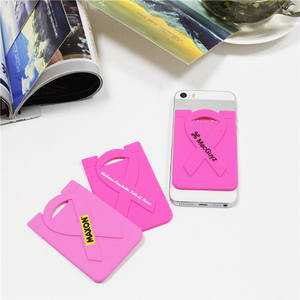 Étui de téléphone portefeuille universel en silicone véritable antichoc avec fente pour <span class=keywords><strong>carte</strong></span> et logo personnalisé compatible <span class=keywords><strong>multi</strong></span>-marques pour cadeau - Product Image 3