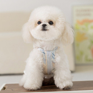 Vestido de Verano para Mascotas, Estilo Princesa con Volantes y Lazo, Ropa para Perros y Gatos Pequeños, Chaleco de Poliéster para las Cuatro Estaciones - Product Image 4