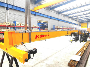 KOMAY 5t 10t 20t Girder tunggal standar Eropa kawat listrik tali kerekan untuk derek mengangkat barang - Product Image 5