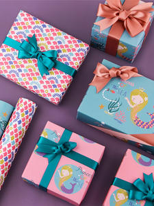 Wholesale 80g <b>Birthday</b> Art <b>Paper</b> Tissue 43*300cm Gift Luxury Custom Packaging <b>Wrapping</b> <b>Paper</b> Roll - Product Image 6