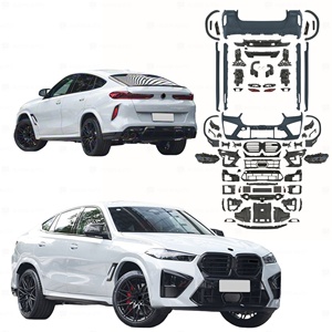 Qualité Originale pour <span class=keywords><strong>BMW</strong></span> <span class=keywords><strong>X6</strong></span>-Series G06 2020-2022 – Kit Carrosserie Complet avec Pare-chocs et Jupes Latérales <span class=keywords><strong>M</strong></span>-Power <span class=keywords><strong>Competition</strong></span> pour Mise à Niveau <span class=keywords><strong>F96</strong></span> LCI X6M - Product Image 1