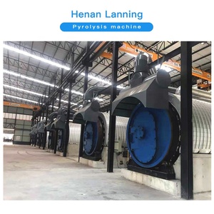 Planta de Pirólisis en China para Convertir Residuos Continuos de Plástico y Neumáticos Usados en Combustible - Product Image 1