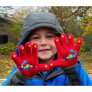 Gants magiques extensibles pour enfants avec logo personnalisé, mitaines pour tout-petits, garçons et filles - Product Image 6