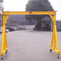 Petites grues personnalisées Mini portique Prix de la grue à portique mobile
