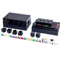 Boîtier de fusibles modifiable pour véhicules à énergie nouvelle, boîte de fusibles multi-canaux pour voiture, boîte combinable librement, fabriqué en Chine