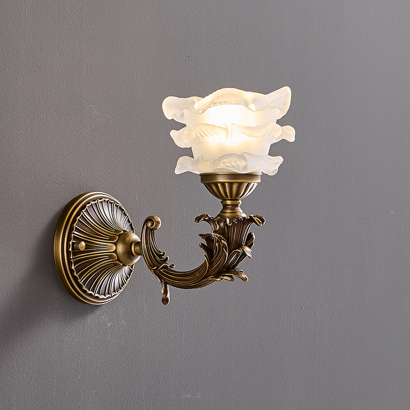 exterior light wall path solid brass