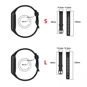 Bracelets pour <span class=keywords><strong>Fitbit</strong></span> <span class=keywords><strong>Luxe</strong></span>, bracelet de remplacement en silicone pour montre connectée <span class=keywords><strong>Fitbit</strong></span> <span class=keywords><strong>Luxe</strong></span>, tracker d'activité - Product Image 3