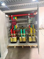 Régulateur de tension automatique triphasé Sbw-f-800kva, stabilisateur SVC 220/380/400/415V, efficacité 0,98, 50/60Hz