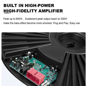 <span class=keywords><strong>Subwoofer</strong></span> universel de 15 pouces pour voitures, amplificateur de basses <span class=keywords><strong>audio</strong></span> pour voiture, haut-parleur extérieur, électronique automobile, subwoofers pour roue de secours - Product Image 3