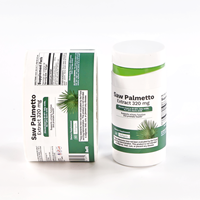 Etiquetas de suplementos de vitamina de vinilo impermeables personalizadas directas de fábrica con punto 3D mate UV para botellas de pastillas para el cuidado de la salud